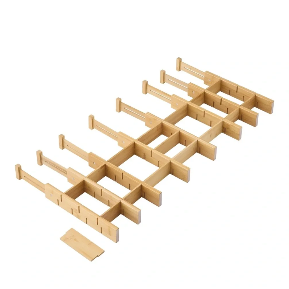 Expandable Bamboo Drawer Organizer. Home decor